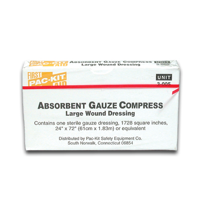 Absorbent Compress Dressings