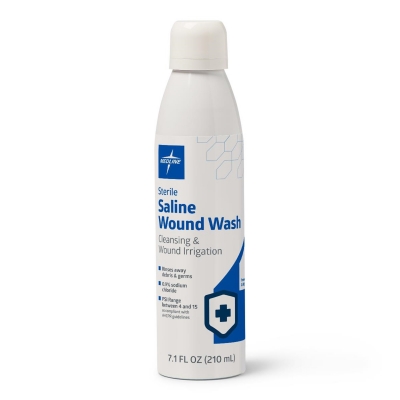 Curad Sterile Saline Wound Wash 7.1 oz. : E-FirstaidSupplies