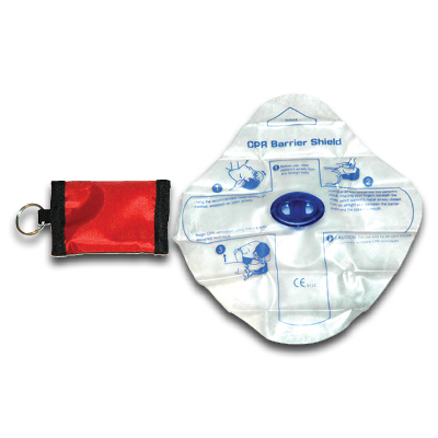 CPR Mask and Gloves Keychain