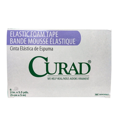 Medline CURAD Elastic Foam Adhesive Tape,White -36 Each / Case 2