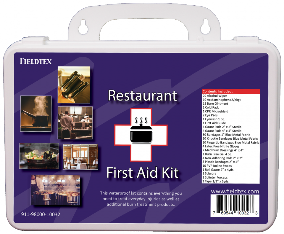 first aid box contents list
